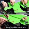 imageNEWISHTOOL Vinyl Wrap Magnets Cutting Spacer Guide with Spare PTFE Patch 2mm amp 7mm Precision Edge Cutter Wrap Cutting Tool1 Pair Left amp Right Hand Guide Freehand Cutting Aid for Wraps PPF and Tint