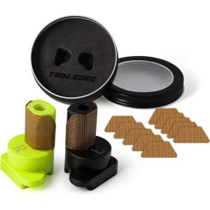 imageNEWISHTOOL Vinyl Wrap Magnets Cutting Spacer Guide with Spare PTFE Patch 2mm amp 7mm Precision Edge Cutter Wrap Cutting Tool1 Pair Left amp Right Hand Guide Freehand Cutting Aid for Wraps PPF and Tint